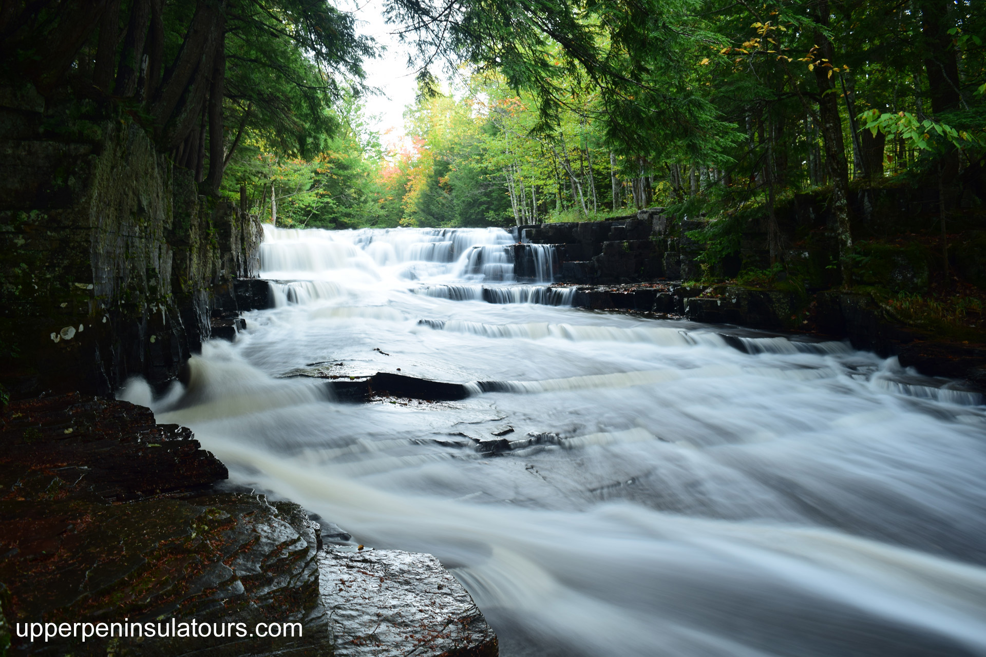 Lots-a-Waterfalls Tour  - upper peninsula waterfall tours